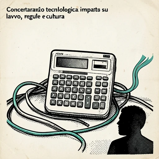 Concentrazione tecnologica: impatti su lavoro, regole e cultura