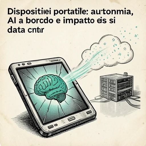 Dispositivi portatili: autonomia, AI a bordo e impatto sui data center