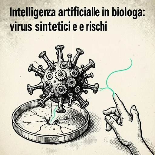 Intelligenza artificiale in biologia: virus sintetici e rischi
