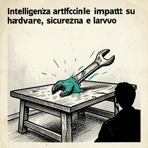 Intelligenza artificiale impatti su hardware, sicurezza e lavoro