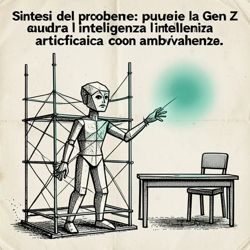 Sintesi del problema: perché la Gen Z guarda l'intelligenza artificiale con ambivalenza